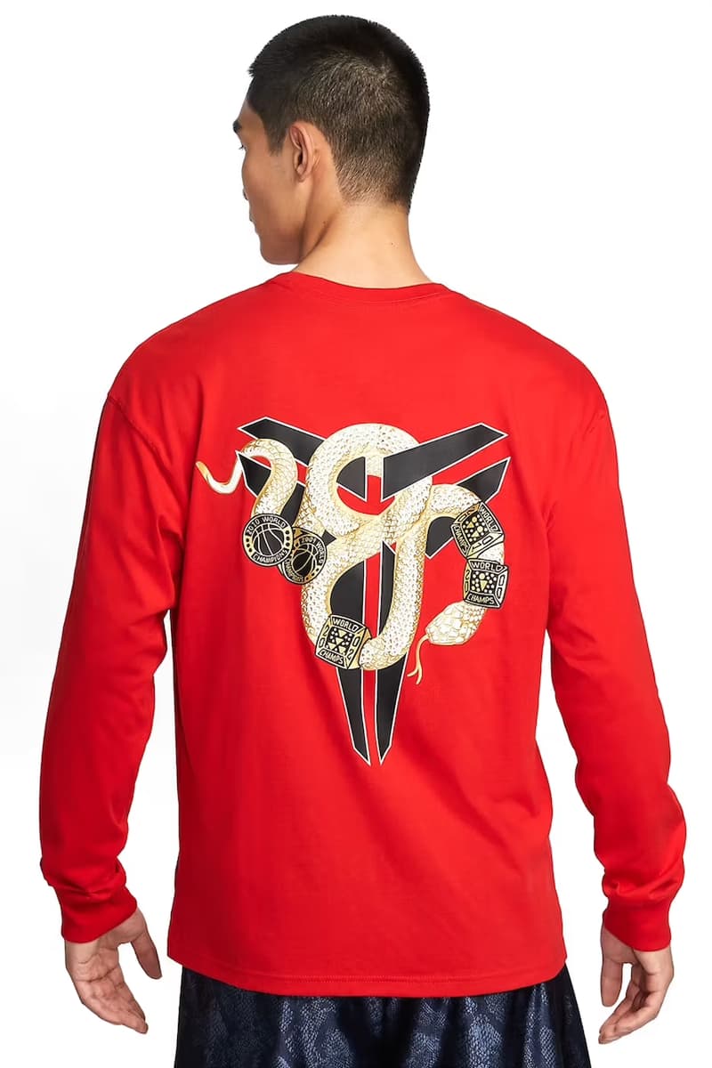 以金蛇纹向 Kobe Bryant 致敬，Nike 推出「Year of the Mamba」服饰系列