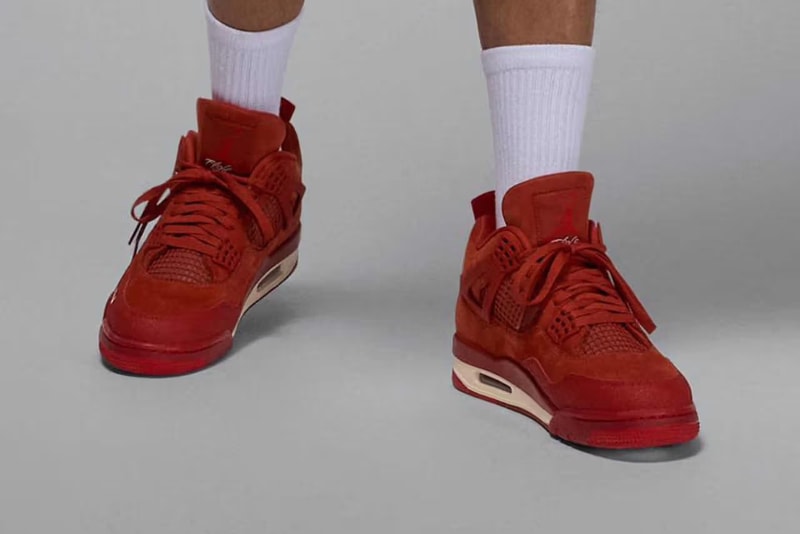 Nigel Sylvester x Air Jordan 4「Firewood Orange」最新联名配色率先亮相