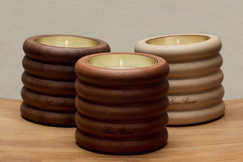 Loro Piana 全新木制外壳香氛蜡烛系列登场 Loro Piana 全新木制外壳香氛蜡烛系列登场