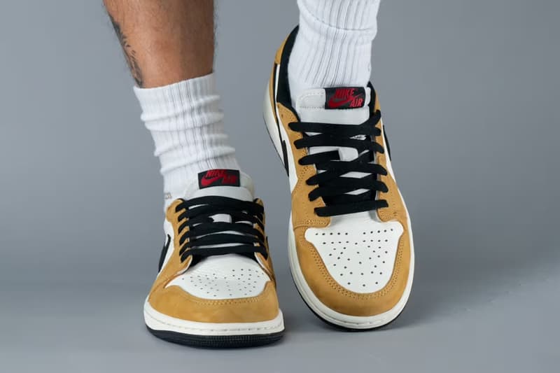 率先上脚 Air Jordan 1 Low OG 经典配色「Rookie of the Year」