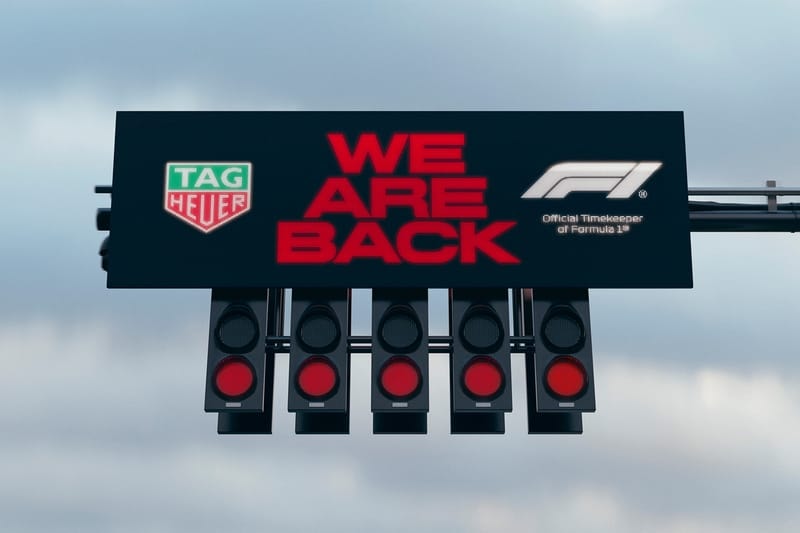 TAG Heuer 正式重返 Formula 1 成为官方计时 TAG Heuer 正式重返 Formula 1 成为官方计时