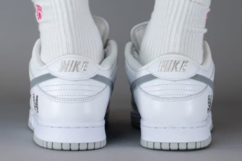 Supreme x Nike SB Dunk Low「White」最新聯名配色率先亮相