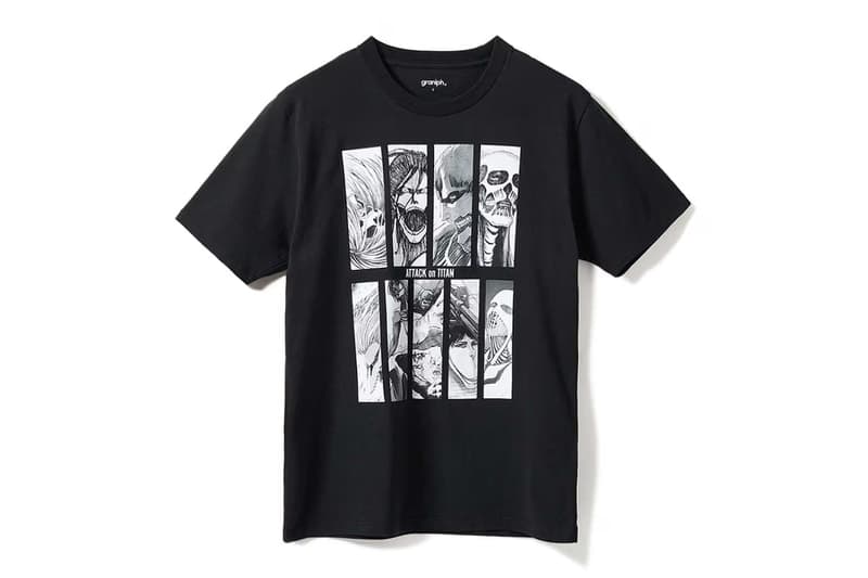 《進擊的巨人》x graniph 全新联名系列登场