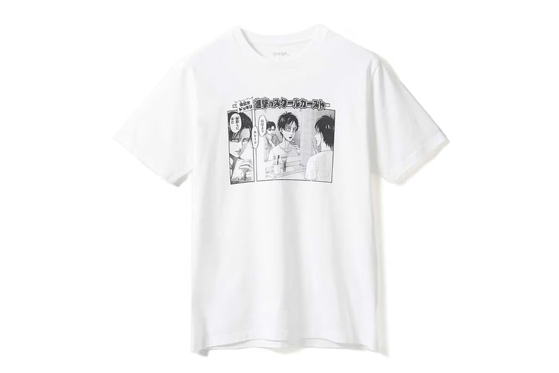 《进击的巨人》x graniph 全新联名系列登场 《进击的巨人》x graniph 全新联名系列登场