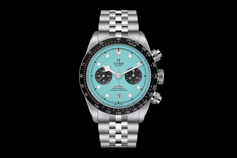 Tudor Black Bay Chrono 推出全新「Flamingo Blue」錶款