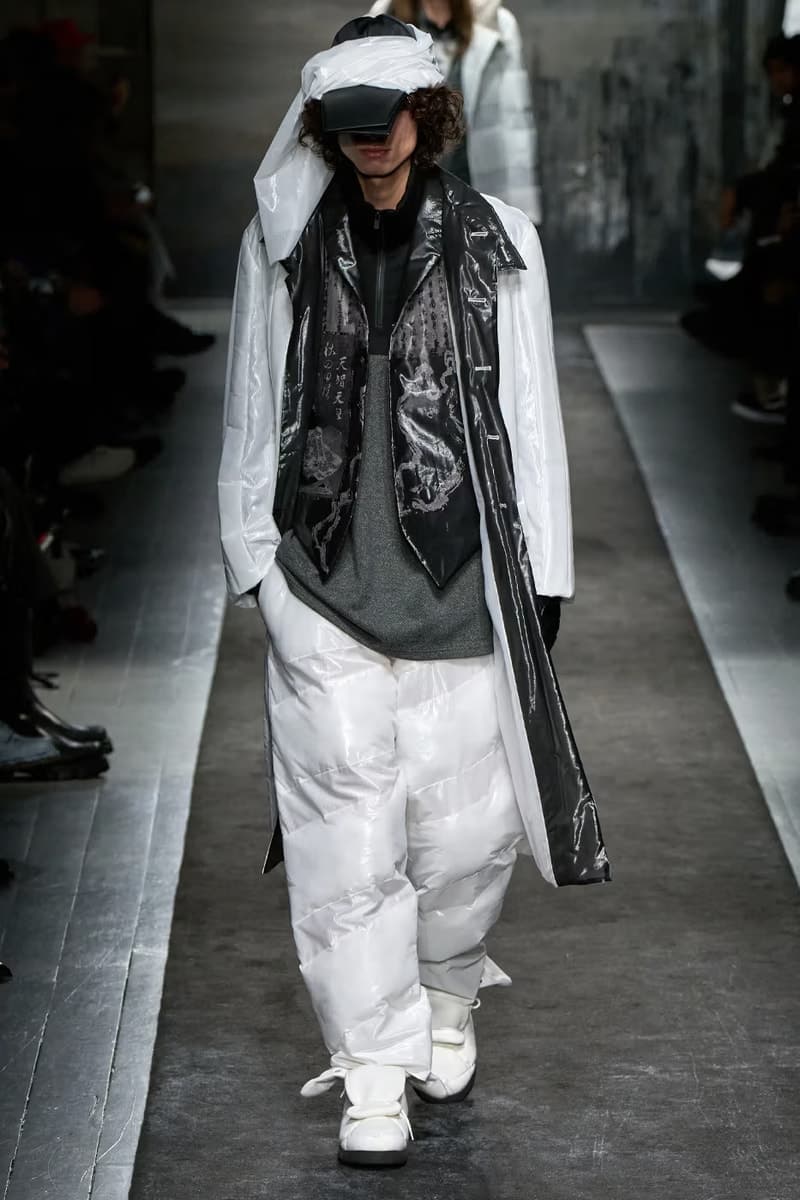 Yohji Yamamoto Pour Homme 2025 秋冬系列大秀登場