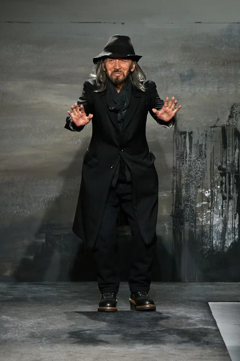 Yohji Yamamoto Pour Homme 2025 秋冬系列大秀登場