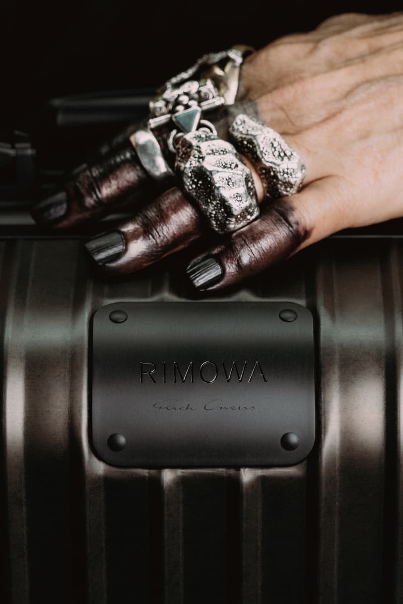 RIMOWA 携手 Rick Owens 推出限量联名款行李箱