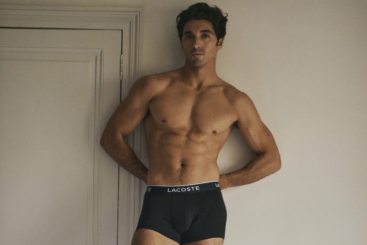 Taylor Zakhar Perez 担任 LACOSTE 全新内衣代言人