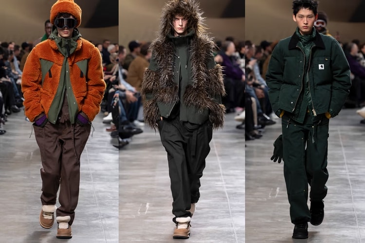 sacai 发布 2025 秋冬系列大秀 sacai 发布 2025 秋冬系列大秀