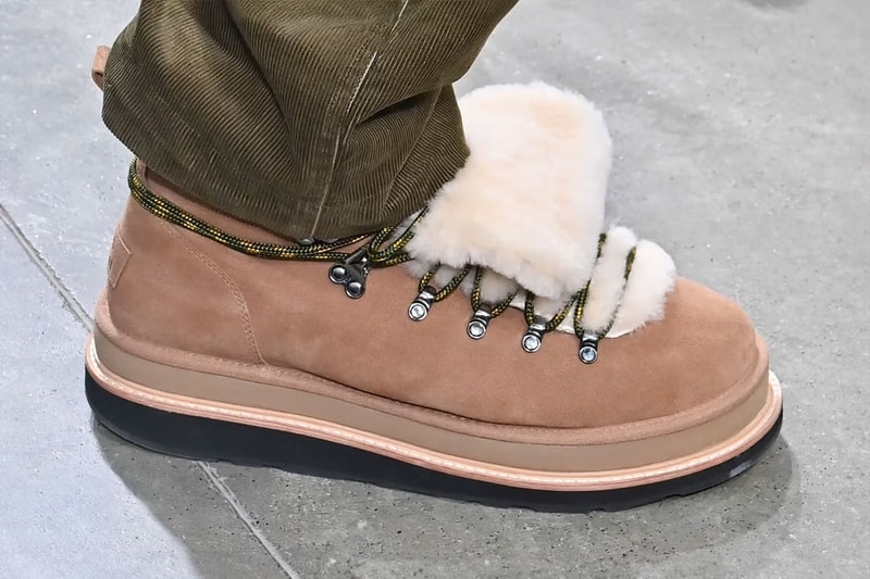 近赏 sacai x UGG 全新 2025 秋冬系列联名鞋款 近赏 sacai x UGG 全新 2025 秋冬系列联名鞋款