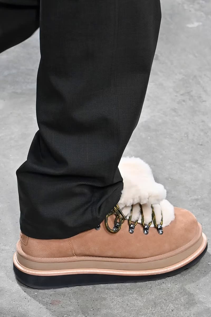 近賞 sacai x UGG 全新 2025 秋冬系列聯名鞋款