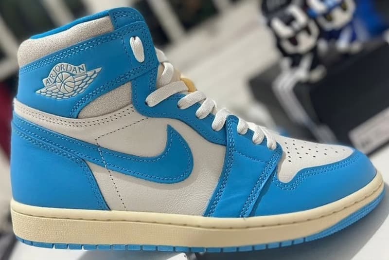 Air Jordan 1 High OG 最新復刻配色「UNC Reimagined」實鞋率先公開