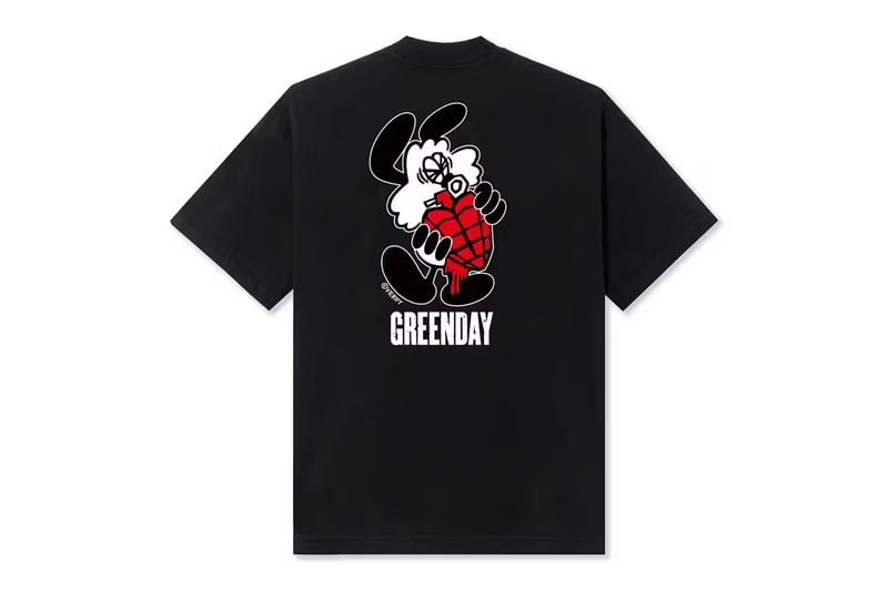 VERDY 携手 Green Day 推出巡演日本站联名周边系列 VERDY 携手 Green Day 推出巡演日本站联名周边系列