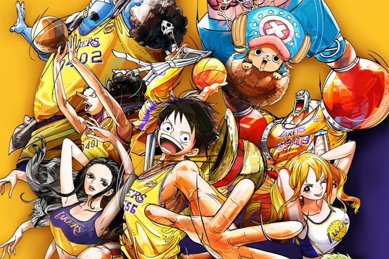 Los Angeles Lakers x《ONE PIECE》最新跨界合作率先亮相