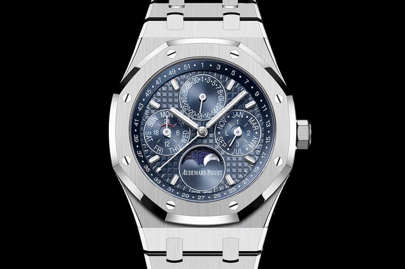 Audemars Piguet 發表全新 150 周年紀念版 Royal Oak 萬年曆鏤空錶款