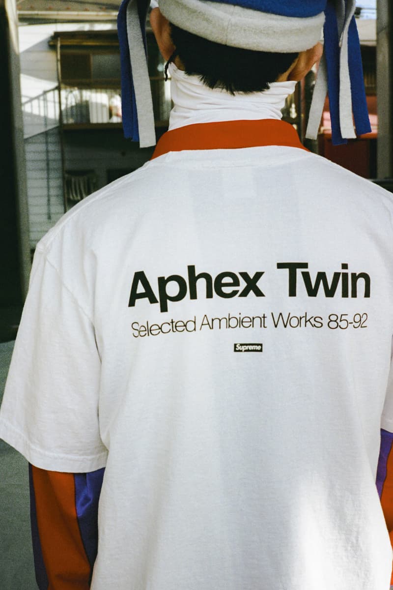 Supreme x Aphex Twin 最新聯名系列正式登場