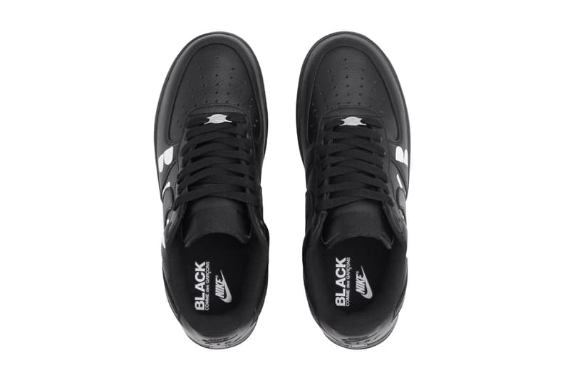 BLACK COMME des GARÇONS x Nike Air Force 1 Low 最新聯名鞋款登場