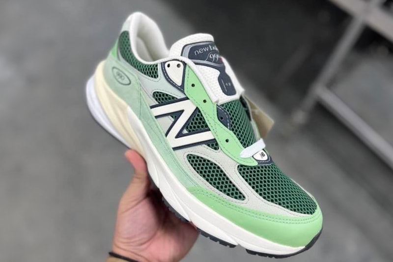 New Balance 990v6 MADE in USA 最新「薄荷绿」配色率先曝光