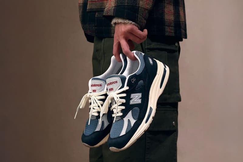 New Balance 991v2 MADE in UK 最新配色「Vintage Navy」發佈