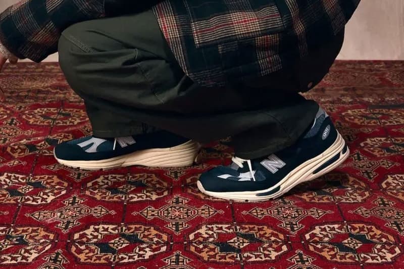New Balance 991v2 MADE in UK 最新配色「Vintage Navy」發佈