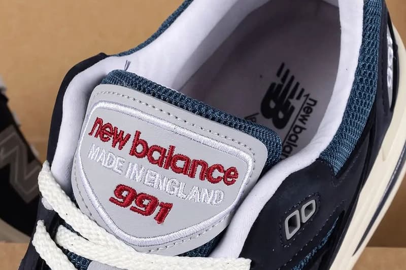 New Balance 991v2 MADE in UK 最新配色「Vintage Navy」發佈