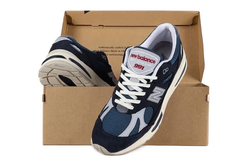 New Balance 991v2 MADE in UK 最新配色「Vintage Navy」發佈
