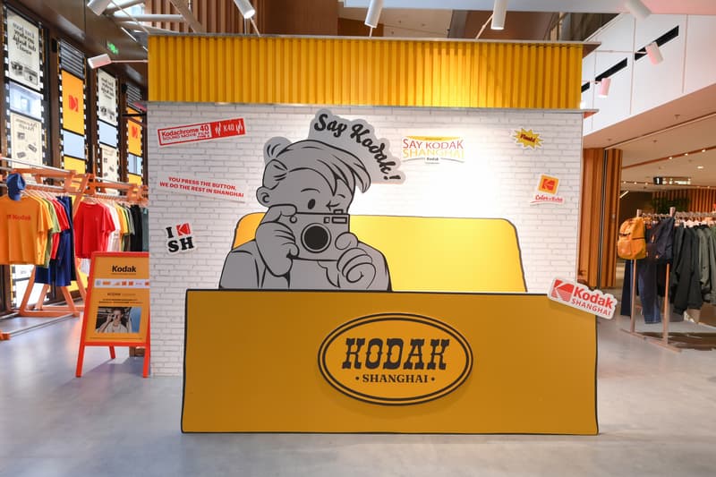 走进 KODAK Apparel 全新上海 Pop-Up 限时快闪店