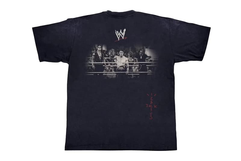 Travis Scott 攜手 WWE 推出全新聯名 T-Shirt「WRESTLING IS REAL」