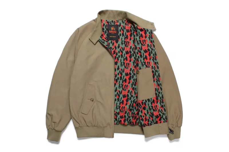 Baracuta 携手 WACKO MARIA 推出联名 Harrington 外套