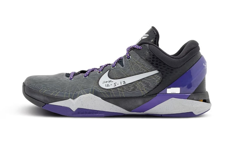 Kobe Bryant 3 万分纪念鞋款 Nike Kobe 7 即将拍卖，估价最高达 $30 万美元