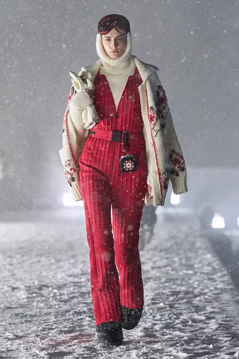 Moncler Grenoble 2025 秋冬系列時裝大秀登場