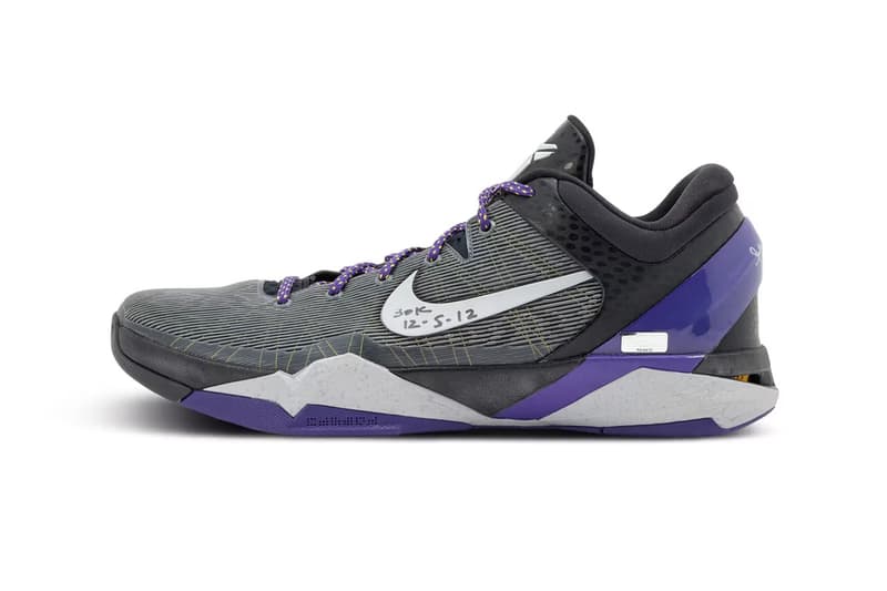 Kobe Bryant 3 萬分紀念鞋款 Nike Kobe 7 即將拍賣，估價最高達 $30 萬美元