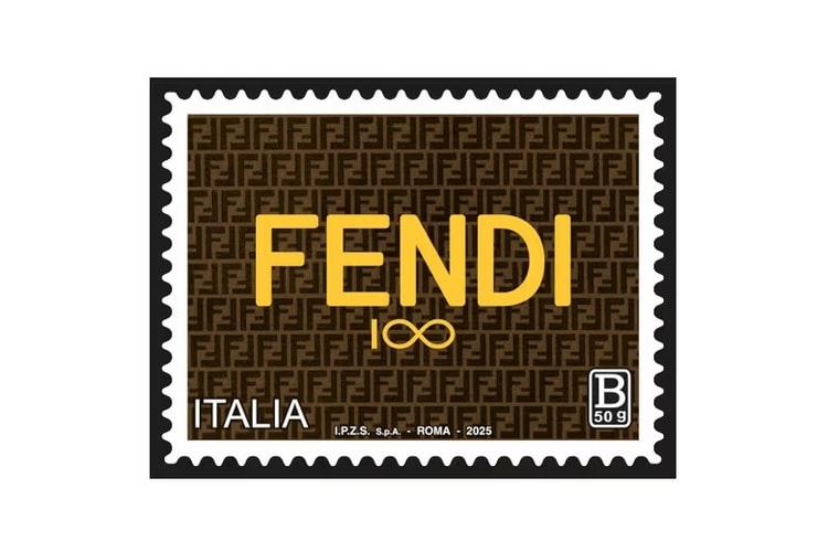 FENDI 推出品牌 100 週年紀念郵票