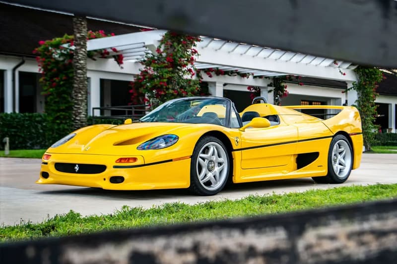 Ralph Lauren 坐駕極稀有黃色規格 Ferrari F50 即將展開拍賣