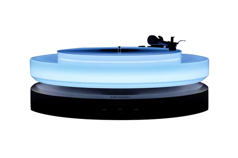 將聲音與光線完美融合！Audio-Technica Hotaru 浮動式唱盤登場