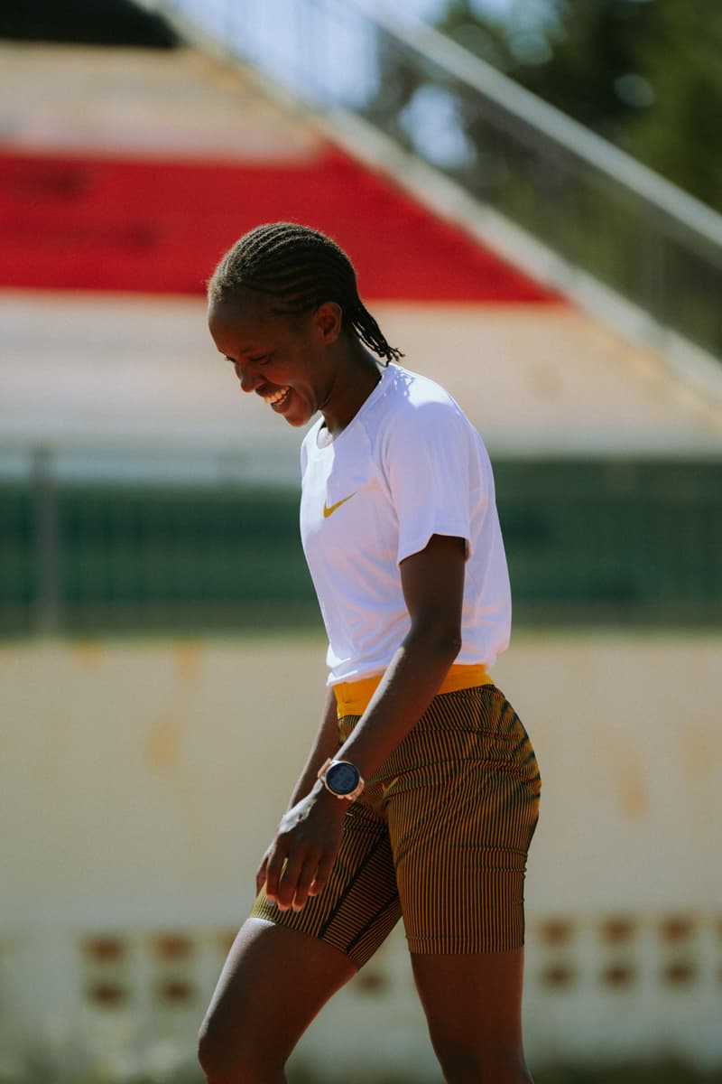 Nike 与肯尼亚名将 Faith Kipyegon 共同发起 Breaking4 破四计划