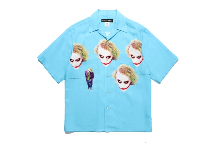 Wacko Maria x《蝙蝠俠:黑暗騎士三部曲》最新聯名系列即將開售「小丑」主題單品