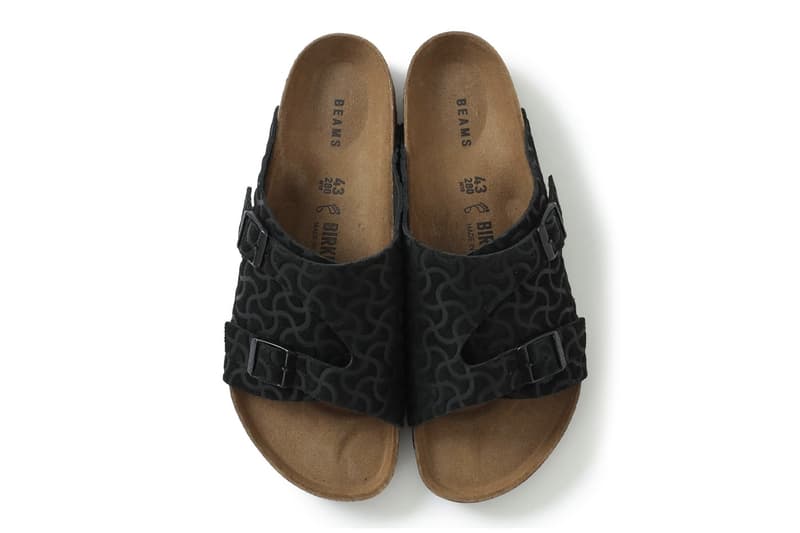 BEAMS x Birkenstock 最新「Bone Pattern」系列聯名 Zürich 鞋款發佈