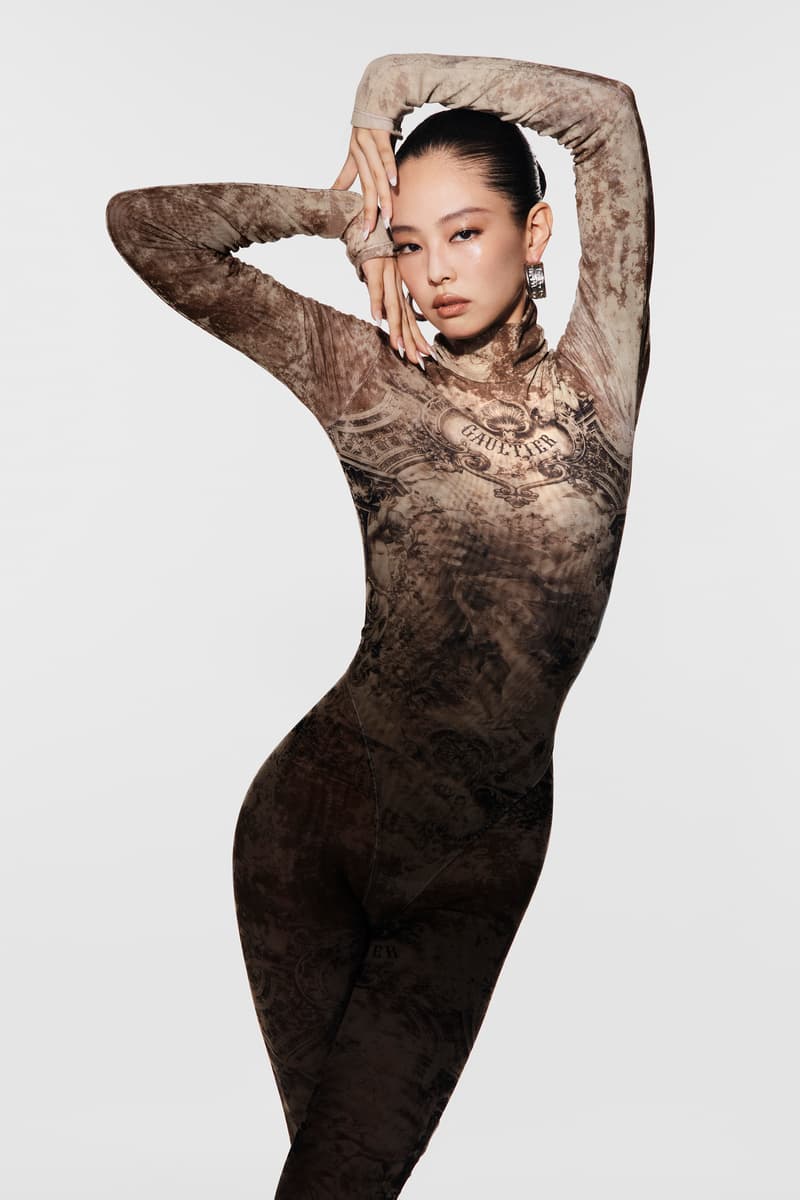 JENNIE 演绎 Jean Paul Gaultier 2025 秋季成衣系列