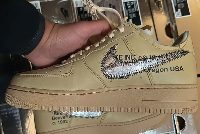 消息稱 Off-White™ x Nike Air Force 1 Low「Sesame」將在今年發售
