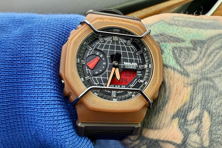 官方近赏 G-SHOCK × BAKLAVA 全新「Desert King」GA-2100 联名腕表