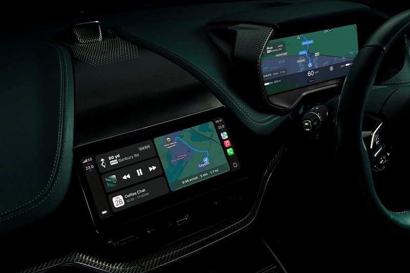 Apple 與 Aston Martin 攜手推出全新次世代車載體驗 CarPlay Ultra