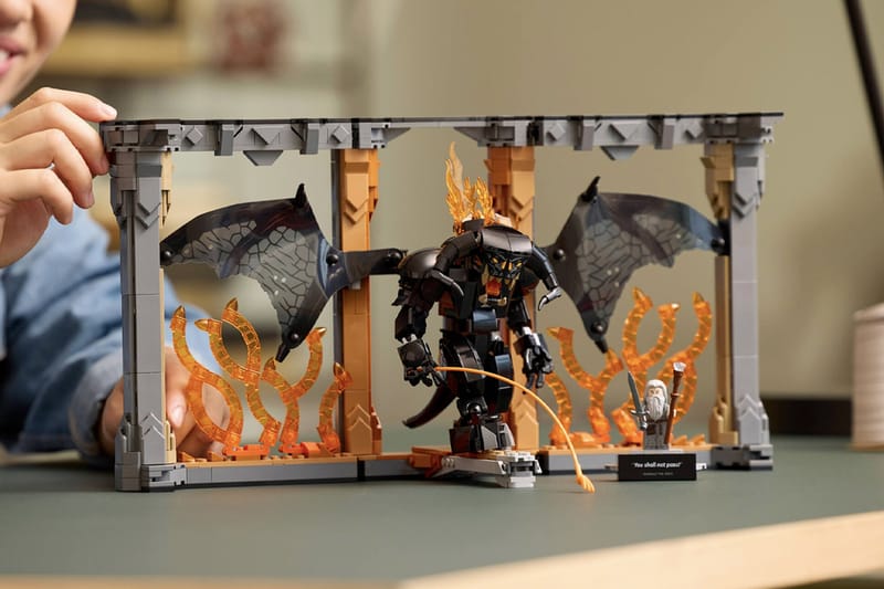 「你不能通過！」LEGO Icons 發布《指环王》炎魔擺飾還原經典橋段