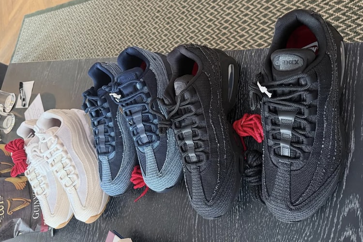 三款 Levi's × Nike Air Max 95 官方近赏:丹宁三色全公开