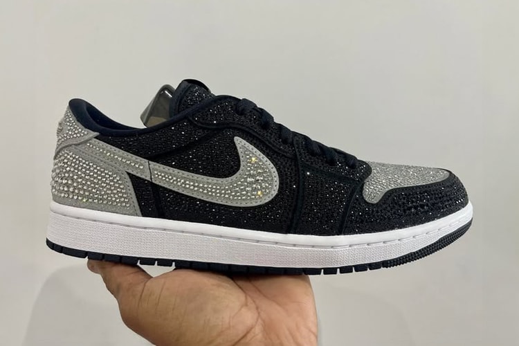 率先近賞 Swarovski x Air Jordan 1 Low 全新聯名鞋款