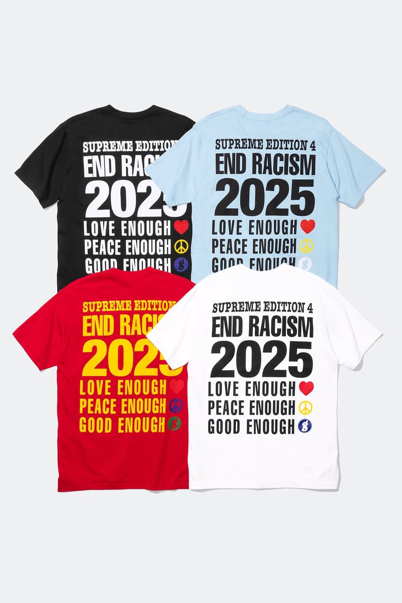 Supreme x GOODENOUGH 2025 春季联名系列登场 