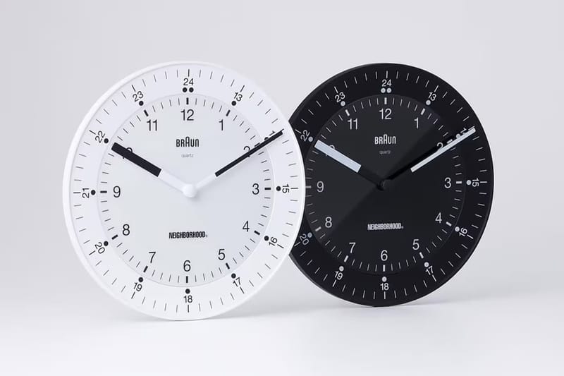 NEIGHBORHOOD 攜手 Braun 推出全新聯名系列時鐘