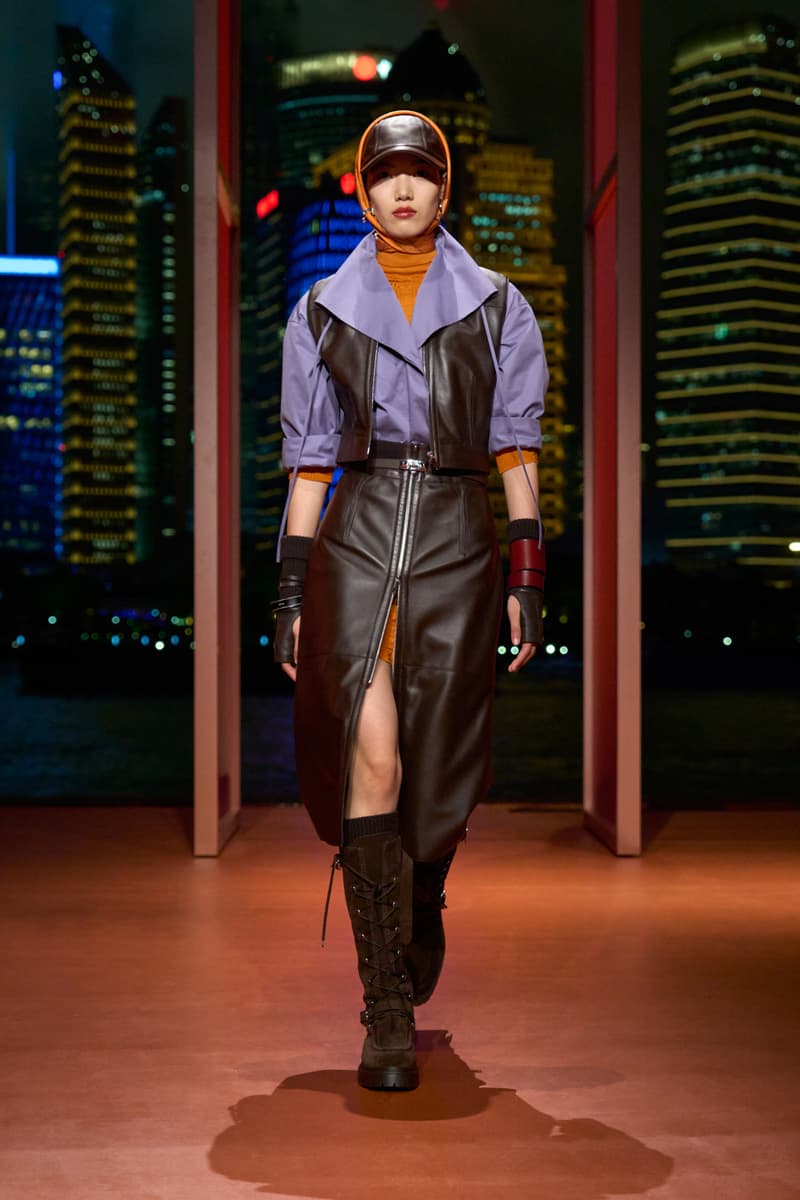 Hermès 于上海举办 2025 秋冬女装系列发布会