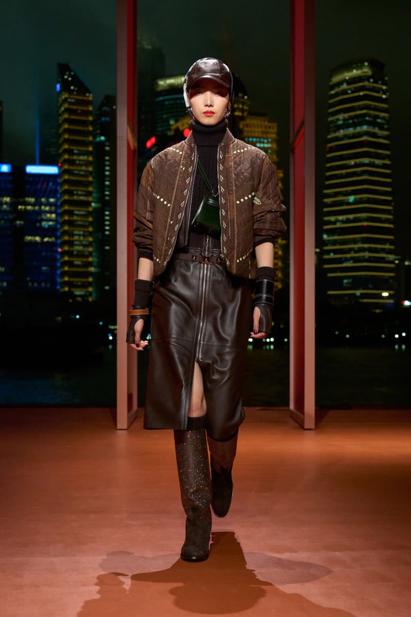 Hermès 于上海举办 2025 秋冬女装系列发布会
